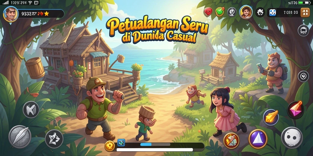Screenshot gameplay <strong>93337</strong> menunjukkan suasana seru dan interaktif.