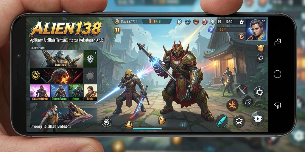 Screenshot utama ALIEN138 menampilkan antarmuka pengguna yang intuitif.