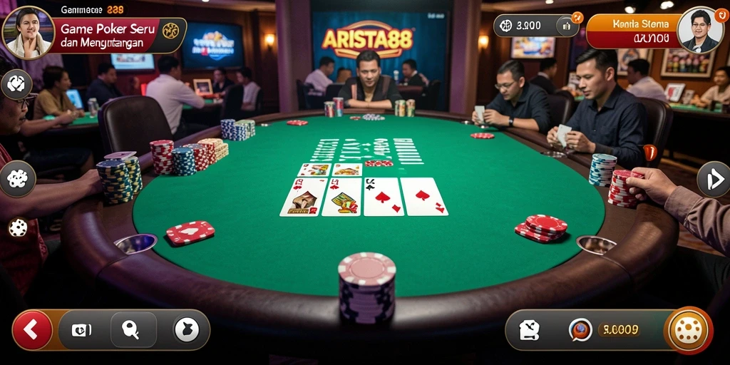 Tampilan gameplay ARISTA88 yang seru dan interaktif.