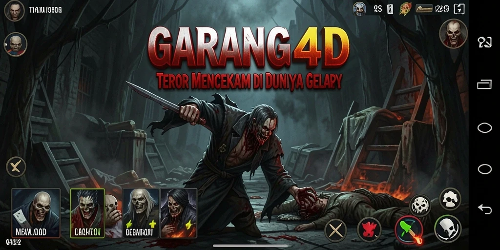 Screenshot GARANG4D menampilkan momen mencekam saat karakter utama terjebak dalam kegelapan.