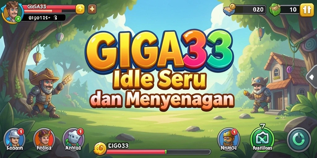 Tampilan gameplay seru GIGA33 yang mengasyikkan.
