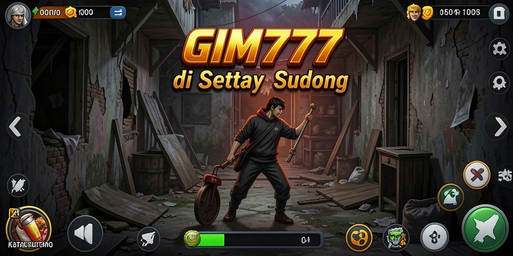 Gameplay GIM777 yang menegangkan dengan suasana horor yang mencekam.