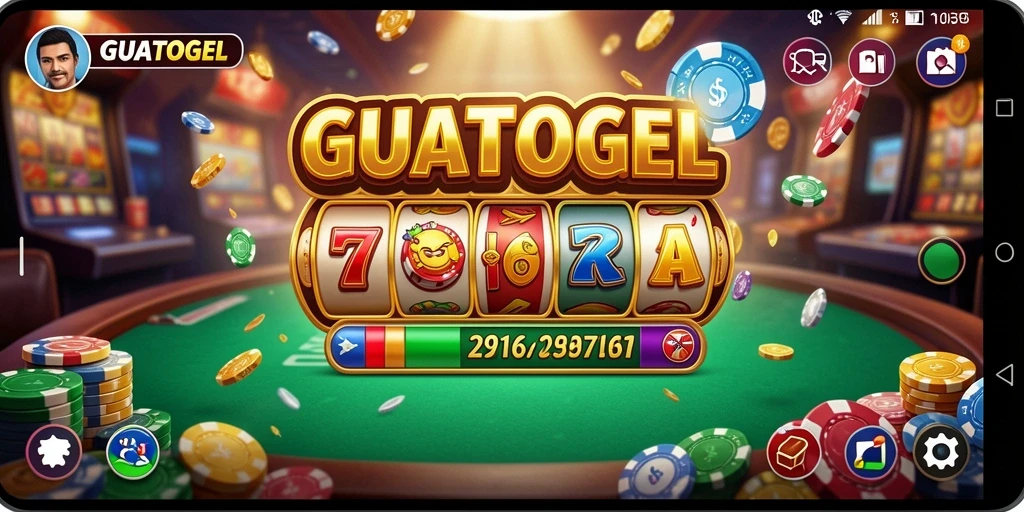 Screenshot GUATOGEL menampilkan gameplay menarik dalam suasana Kasino.
