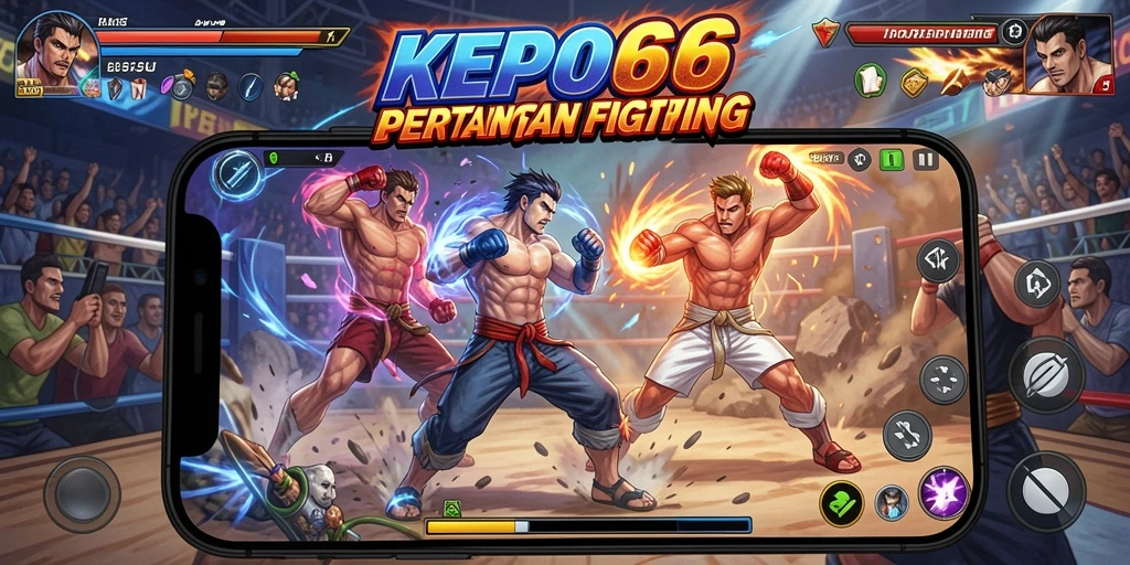 Tampilan screenshot KEPO66 menampilkan aksi pertarungan yang mendebarkan dan karakter yang dinamis.