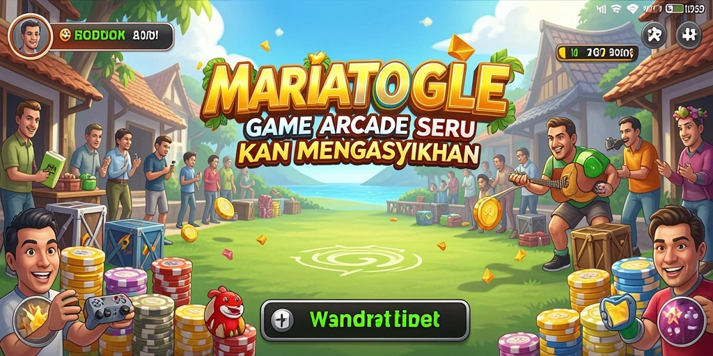 Tampilan gameplay seru di MARIATOGEL dengan berbagai tantangan.