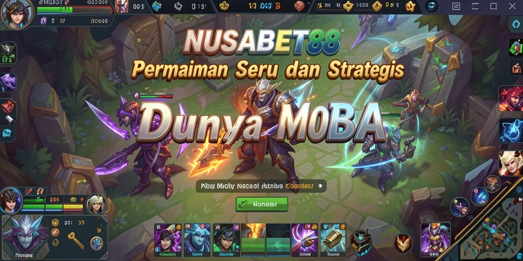 Tampilan menarik dari gameplay seru NUSABET88.
