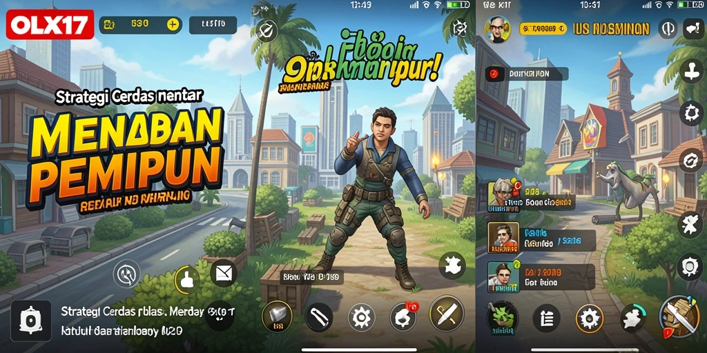 Tangkapan layar OLX17 menampilkan pertarungan strategi yang mendebarkan.