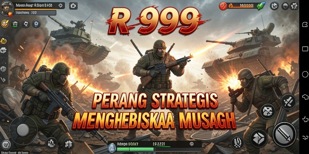 Tangkapan layar gameplay menegangkan dari RR999.