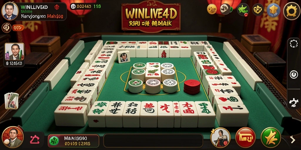 Tampilan gameplay WINLIVE4D yang menarik dan menantang.