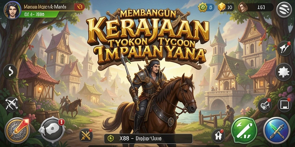 Tampilan gameplay X88 yang menarik dan penuh warna.
